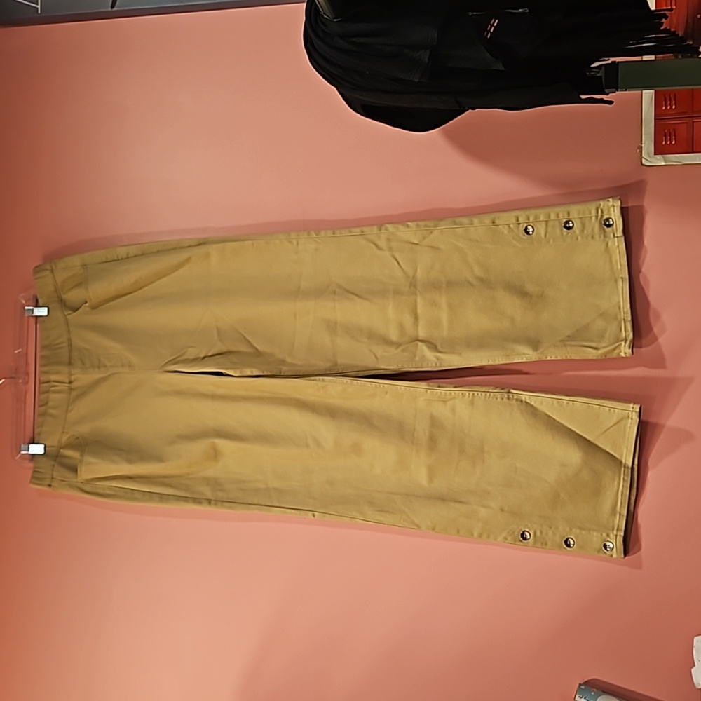 Isaac Mizrahi Live! Pants with button detail